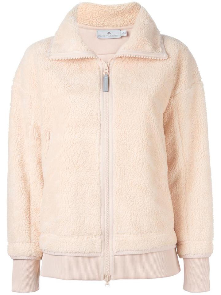 Adidas By Stella Mccartney Zipped Jacket, Women's, Size: Medium, Pink/purple, Acrylic/polyester
