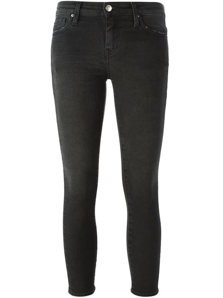 Iro 'tessa' Skinny Jeans, Women's, Size: 30, Black, Cotton/polyester/spandex/elastane