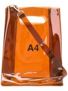 Nana-nana See-through Mini Bag - Brown