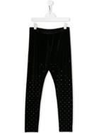 Philosophy Di Lorenzo Serafini Kids Crystal Embellished Leggings -
