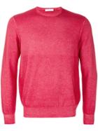 Cruciani Knitted Jumper - Red