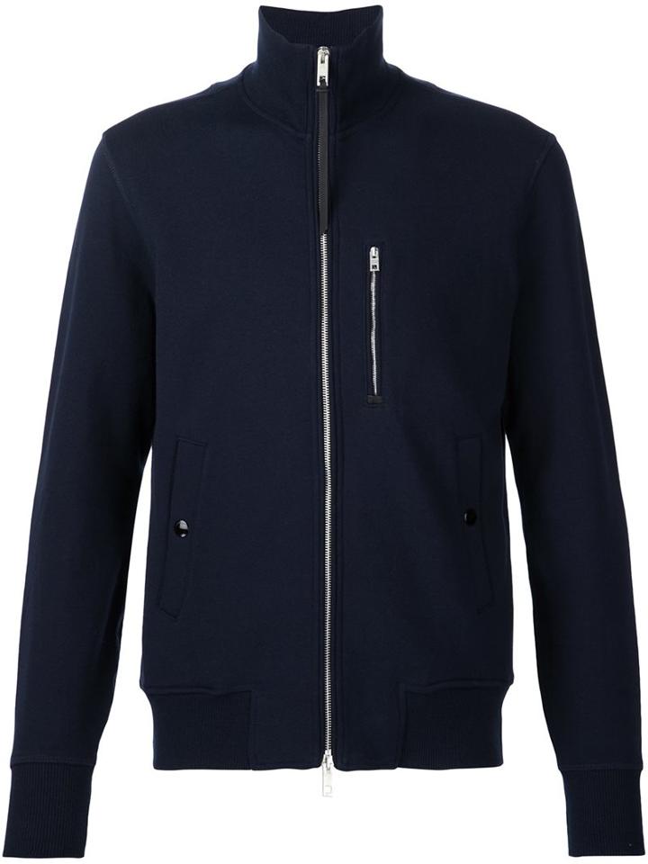 Rag & Bone Zipped Jacket, Men's, Size: Xl, Blue, Cotton