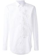 Fendi Classic Shirt, Men's, Size: 39, White, Cotton/polyester
