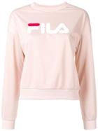 Fila Logo Printed Sweatshirt - Pink