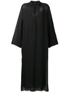 Theory Long-sleeve Flared Dress - Black