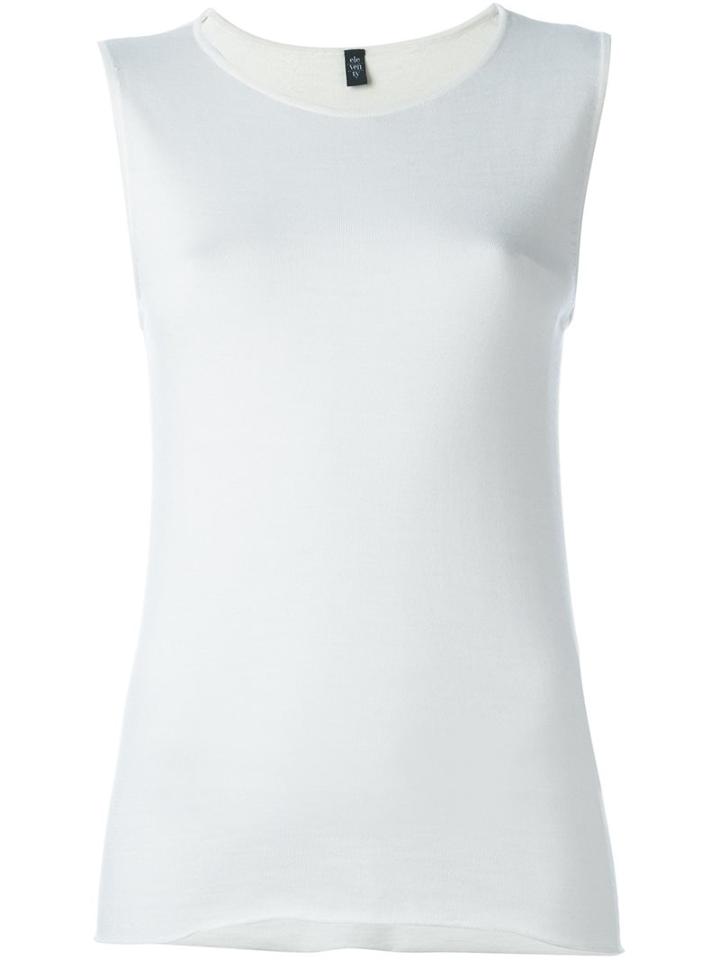 Eleventy Wide Fit Tank Top