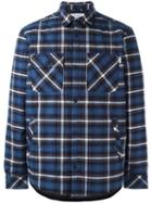 Carhartt Checked Shirt, Men's, Size: Small, Blue, Cotton/nylon