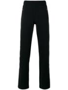Brioni Zip Pocket Track Pants, Men's, Size: Medium, Black, Cotton