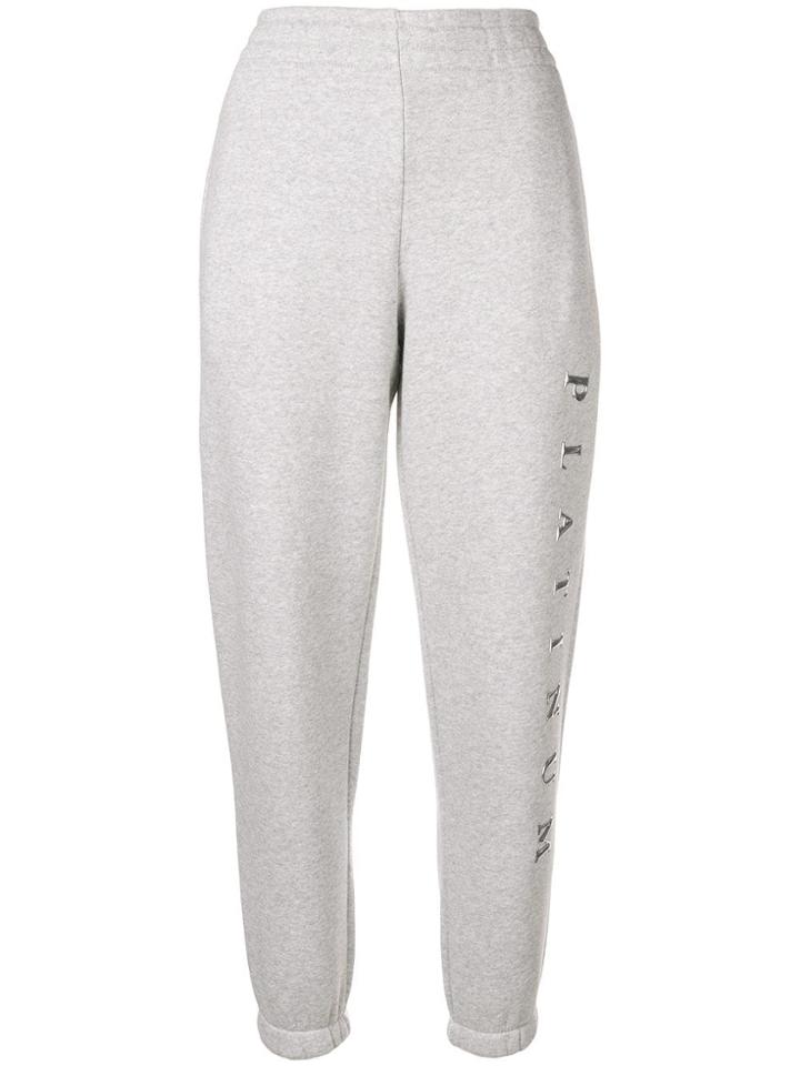 Alexander Wang Slim-fit Track Trousers - Grey