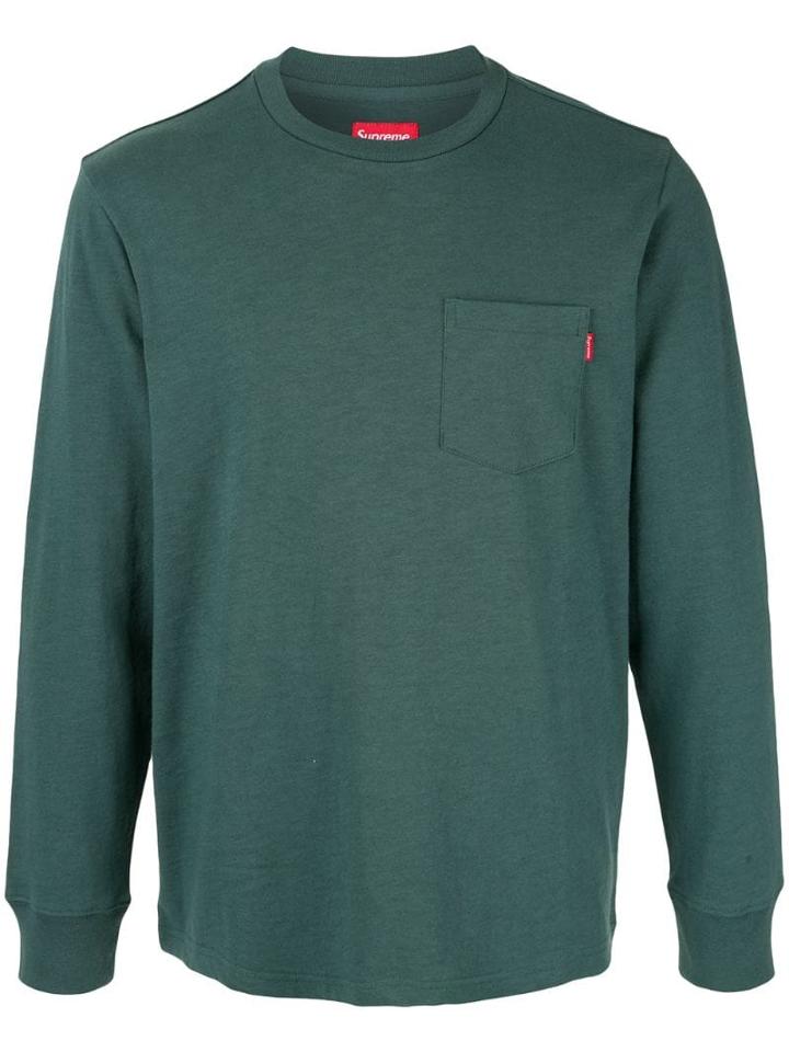 Supreme Chest Pocket T-shirt - Green
