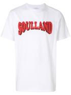Soulland Logo Print T-shirt - White