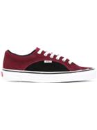 Vans Panel Lace-up Sneakers - Red