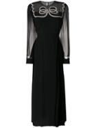 Fendi Pearl Bow Dress - Black