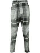 Vivienne Westwood Man - Drop-crotch Cropped Trousers - Men - Virgin Wool - 44, Grey, Virgin Wool