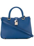 Dolce & Gabbana - Dolce Tote - Women - Calf Leather - One Size, Blue, Calf Leather