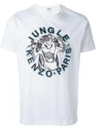 Kenzo 'jungle Kenzo' T-shirt, Men's, Size: Large, White, Cotton