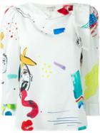 Marc Jacobs 'collage Print' Blouse