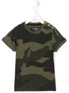 Hydrogen Kids Camouflage Print T-shirt, Boy's, Size: 10 Yrs, Green