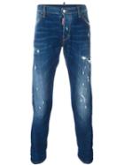Dsquared2 Sexy Twist Jeans, Men's, Size: 44, Blue, Cotton/spandex/elastane/polyester