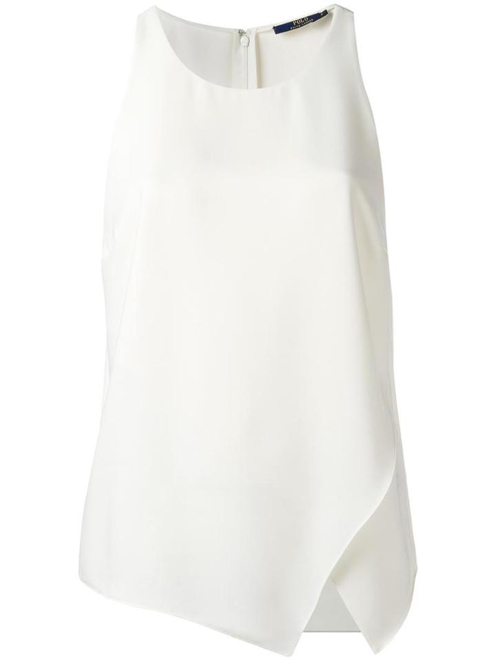 Polo Ralph Lauren Eva Tank Top, Women's, Size: 4, White, Polyester