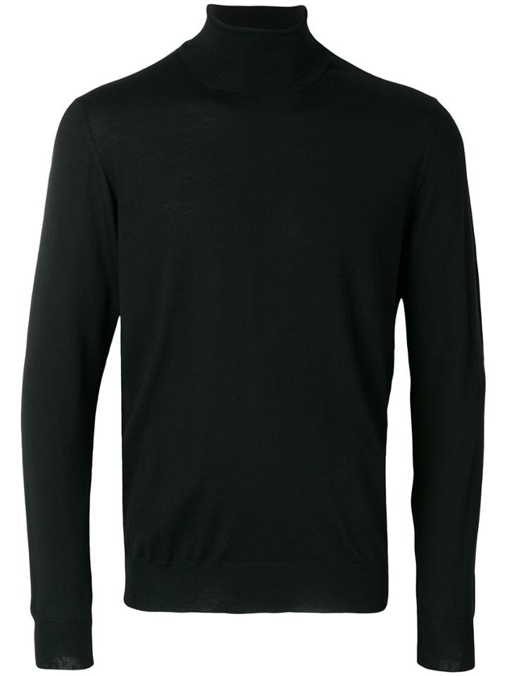 Drumohr Turtleneck Jumper - Black