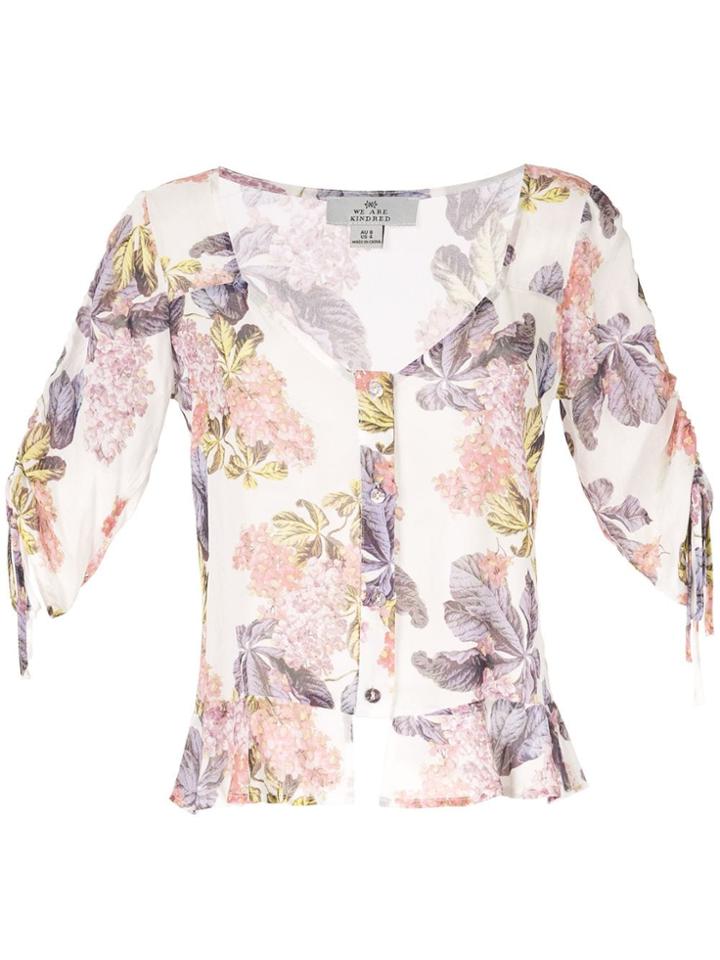 We Are Kindred Stevie Sweetheart Blouse - White
