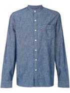 Levi's Band Collar Denim Shirt - Blue