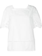 Blumarine Broderie Anglaise Detail Top