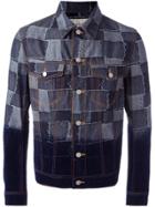 Casely-hayford Patchwork Denim Jacket - Blue