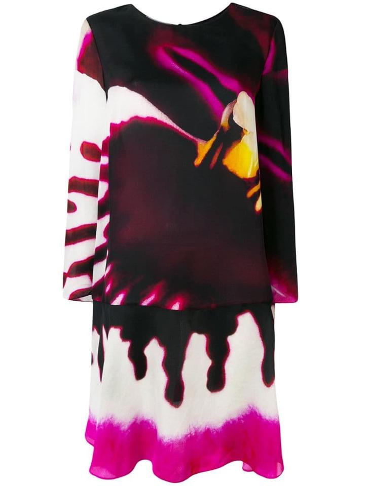 Moschino Printed Mini Dress - Pink
