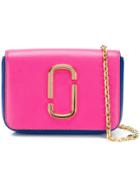 Marc Jacobs Camera Chain Wallet - Pink & Purple