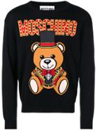 Moschino Bear Knitted Jumper - Black