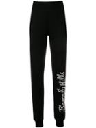 Philipp Plein Embellished Track Trousers - Black