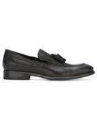 Henderson Baracco Tassel Detail Loafers, Men's, Size: 41.5, Grey, Calf Leather