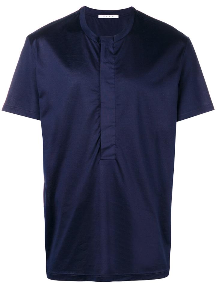 Low Brand Round Neck T-shirt - Blue