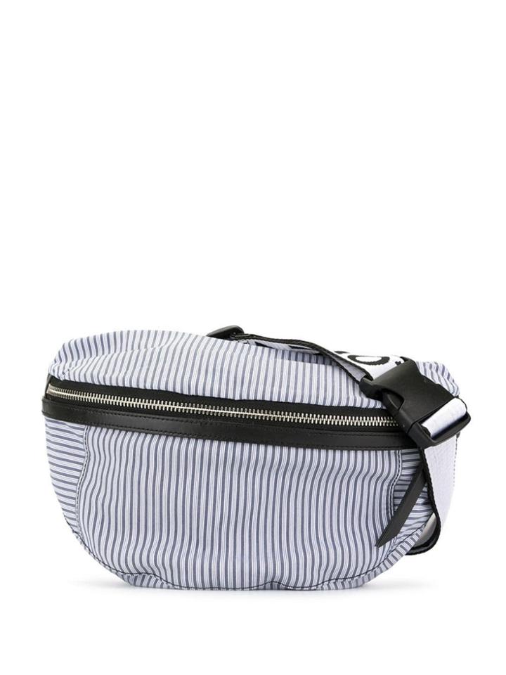 Ports V Striped Belt Bag - Blue