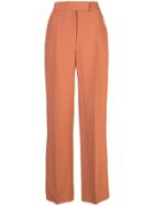 Partow High-rise Straight Trousers - Orange