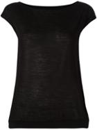 Eleventy Fine Knit Top, Women's, Size: Medium, Black, Wool