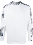 Oamc Tropic Print Shirt, Men's, Size: Small, White, Cotton