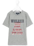 Woolrich Kids - Printed T-shirt - Kids - Cotton - 6 Yrs, Grey