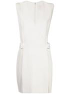 Dion Lee Corrugated Pleated Panel Mini Dress - White