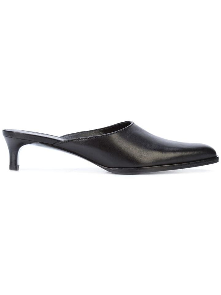 3.1 Phillip Lim Agatha Kitten-heel Mule - Black