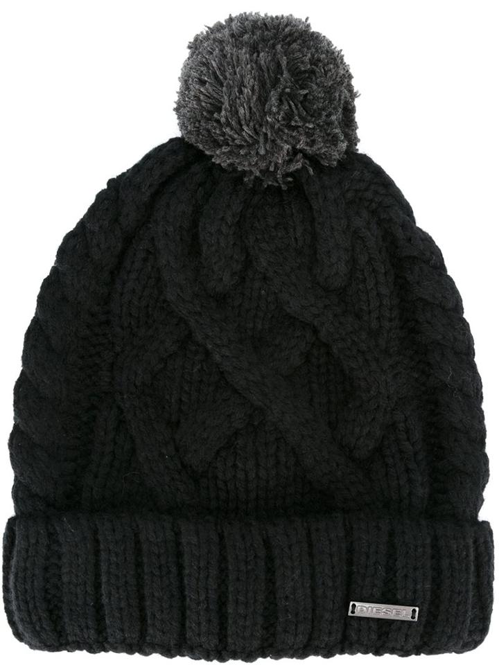 Diesel 'k-prixe' Hat, Adult Unisex, Black, Acrylic