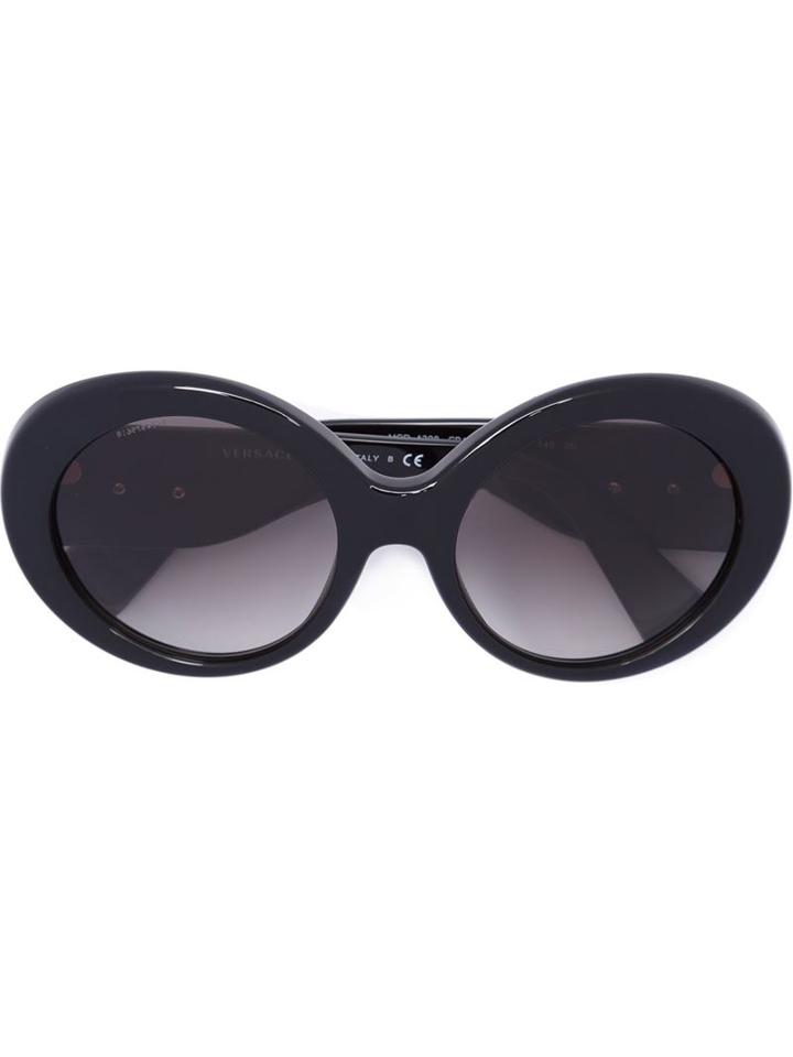 Versace Medusa Pop Sunglasses, Women's, Black, Acetate