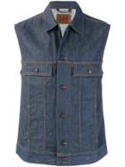 Kris Van Assche Lee X Kris Van Assche Denim Vest - Blue