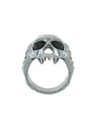 Kasun London Vampire Skull Ring - Metallic