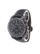 Omega Speedmaster Dark Side Of The Moon Pitch Black Analog Watch, Men's