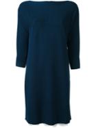 Twin-set Knitted Sweater Dress, Women's, Size: Small, Blue, Polyester/wool