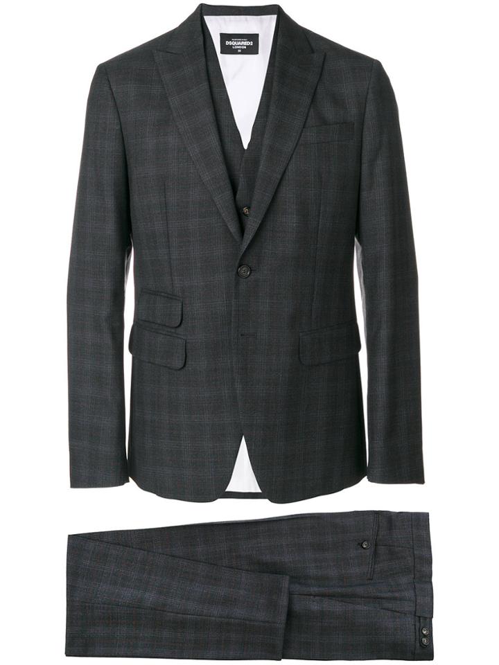 Dsquared2 London Three-piece Suit - Grey
