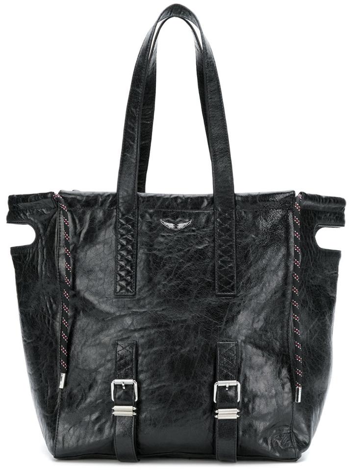 Zadig & Voltaire Bianca Xl Tote Bag - Black